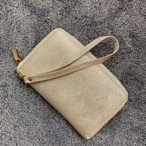 Gold Wristlet